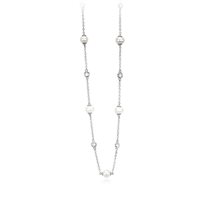 Collana Salvini Donna in Oro bianco Perla  Ct DMBR0010 - DMBR0010